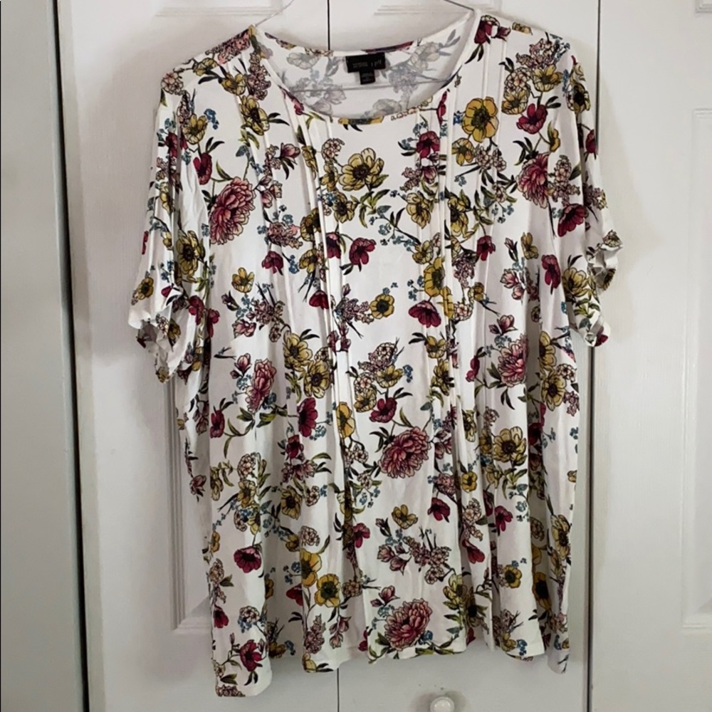 Floral T-shirt from j.jill
